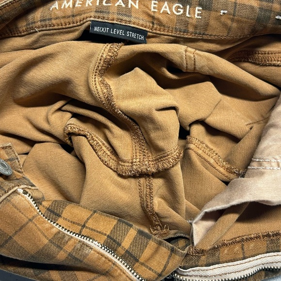 American Eagle Women Brown Ne(X)T Level Super High-Waisted Jegging US 10 regular - Picture 14 of 16